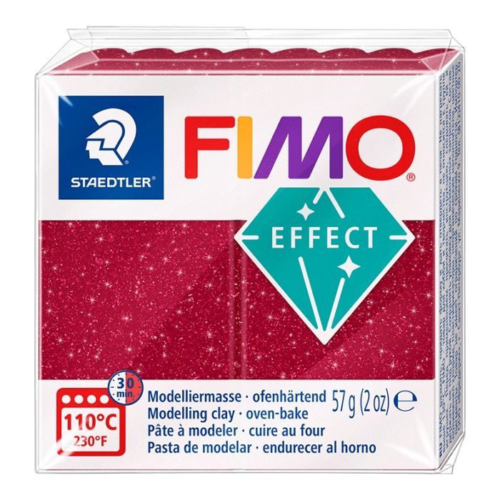 Пластика Fimo Effect, Червона галактика, 57 г Фото