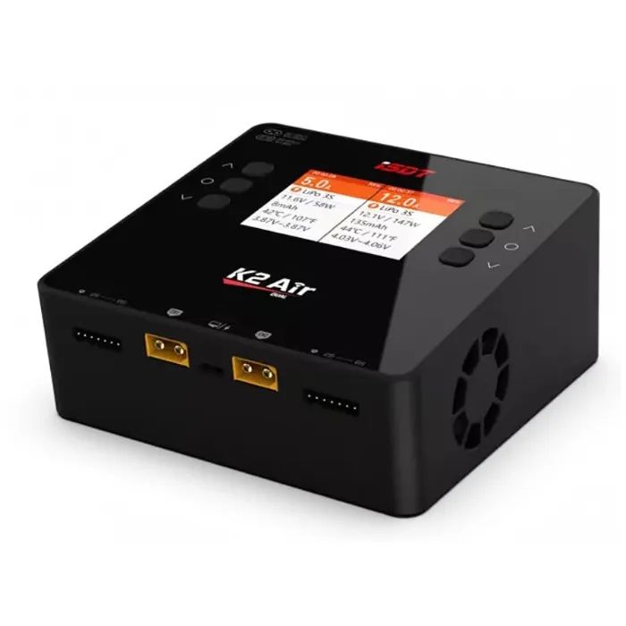 Зарядное устройство для дрона iSDT K2 Air Bluetooth, AC/DC 200W/500Wx2 20A Фото