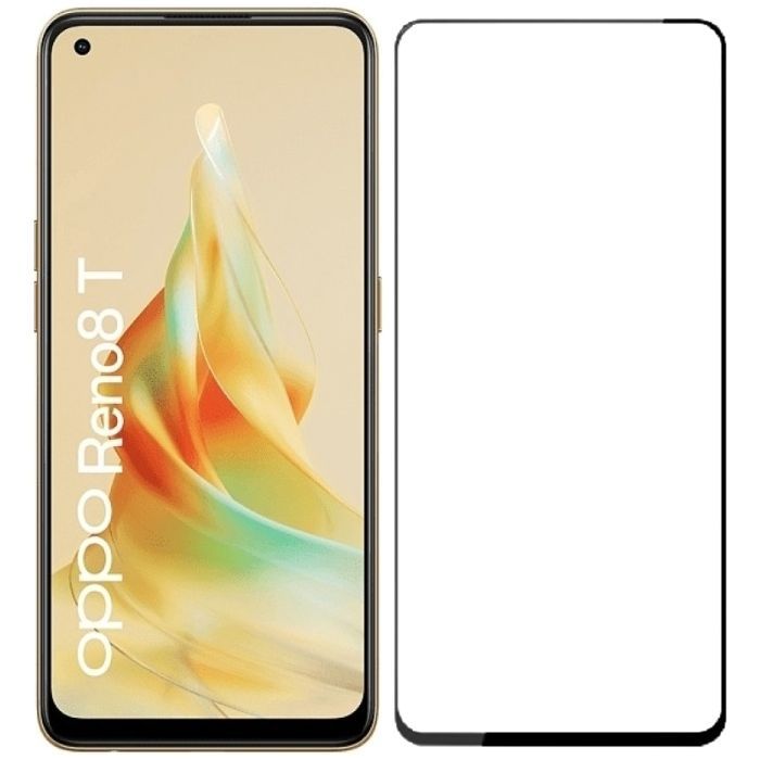 Стекло защитное PowerPlant Full screen OPPO Reno 8T Фото
