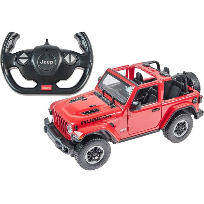 Радиоуправляемая игрушка Rastar JEEP Wrangler Rubicon 1:14 красный Фото