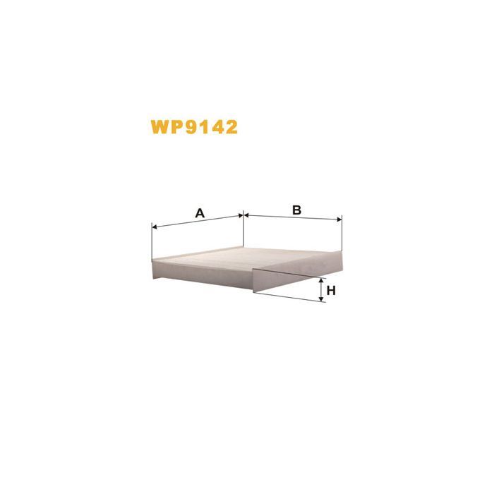 Фильтр салона Wixfiltron WP9142 Фото