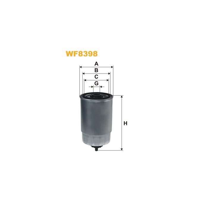 Фильтр топливный Wixfiltron WF8398 Фото