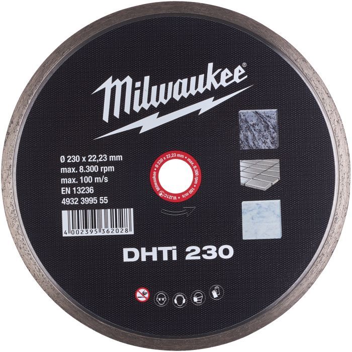 Круг отрезной Milwaukee алмазный DHTI 230, 230мм Фото