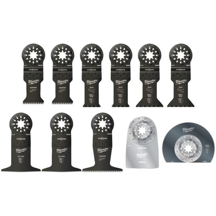 Полотно Milwaukee для реноватора, 11шт Фото