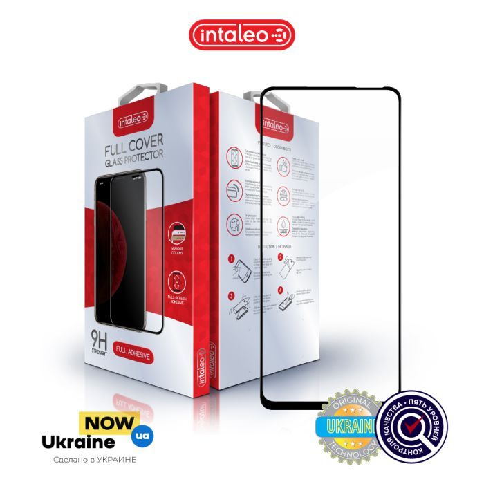 Стекло защитное Intaleo Full Glue Tecno Camon 17P Фото