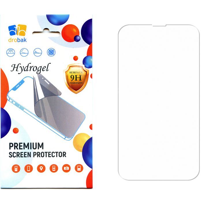 Пленка защитная Drobak Hydrogel Apple iPhone 15 Pro Max Фото