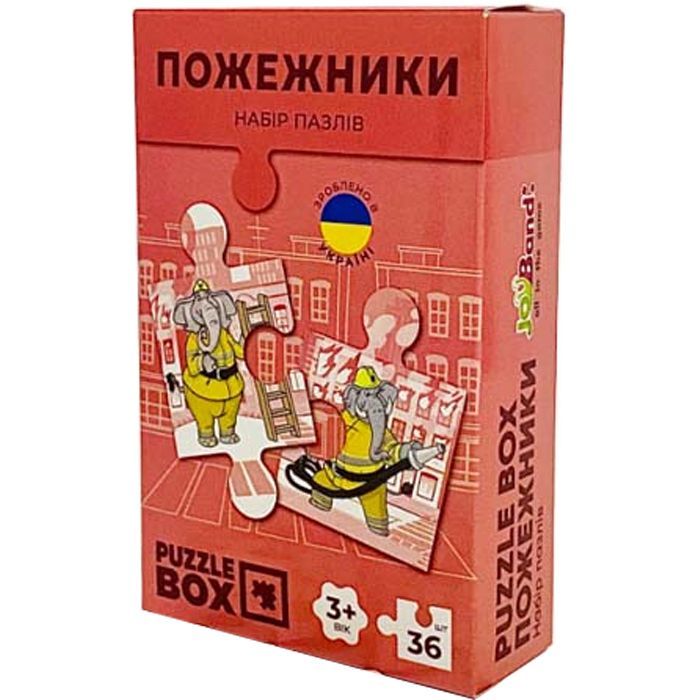 Пазл JoyBand набор Пожарные 36 элементов Фото