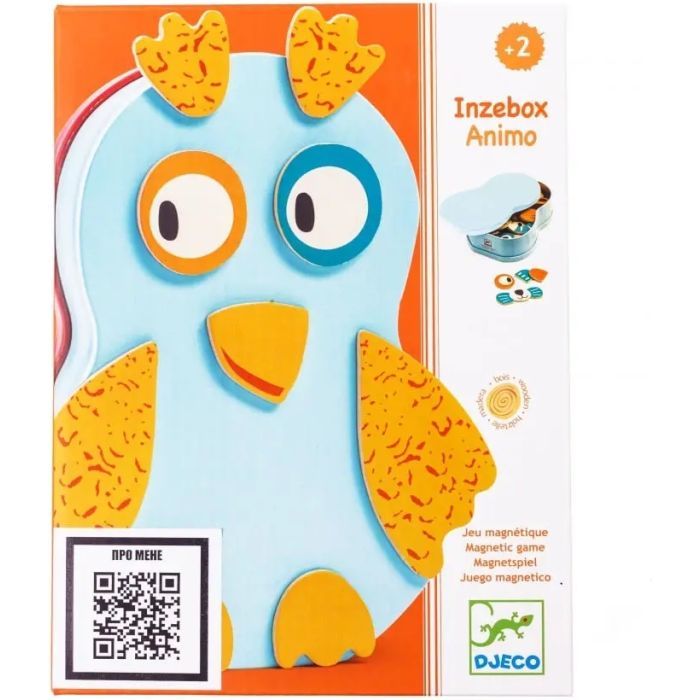 Развивающая игрушка Djeco Магнітна гра Тварини Фото