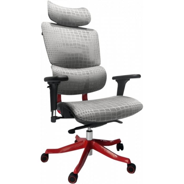 Офисное кресло GT Racer X-626 Gray/Red Фото