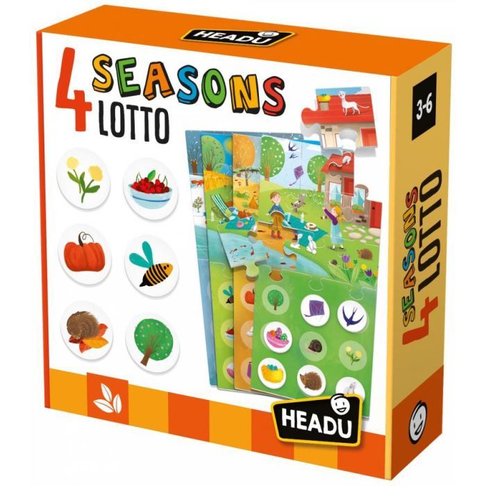 Пазл Headu Лото 4 сезона Фото