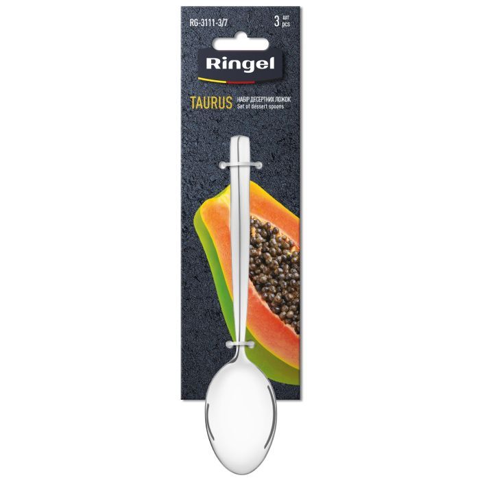 Десертная ложка Ringel Taurus 3 шт Фото
