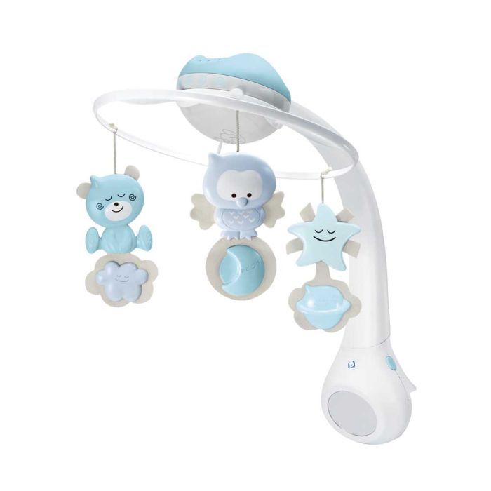 Мобиль Infantino 3 в 1 з проєктором Блакитний Фото