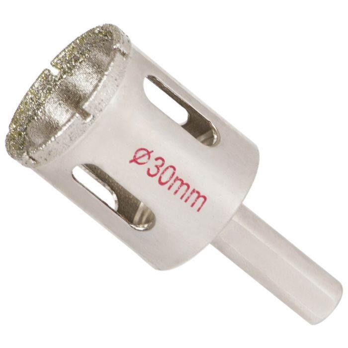 Коронка Sigma алмазная по керамике и стеклу 30мм Фото