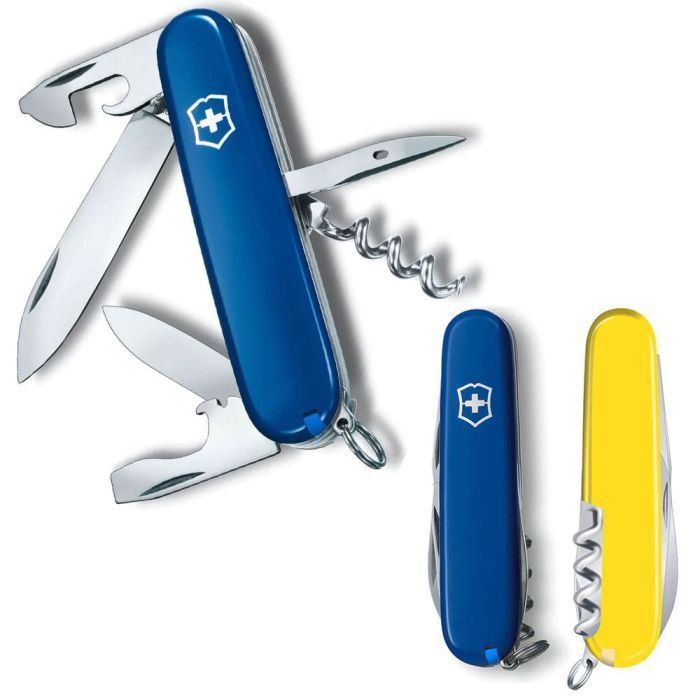 Нож Victorinox Spartan Ukraine 91 мм Синьо-Жовтий Фото