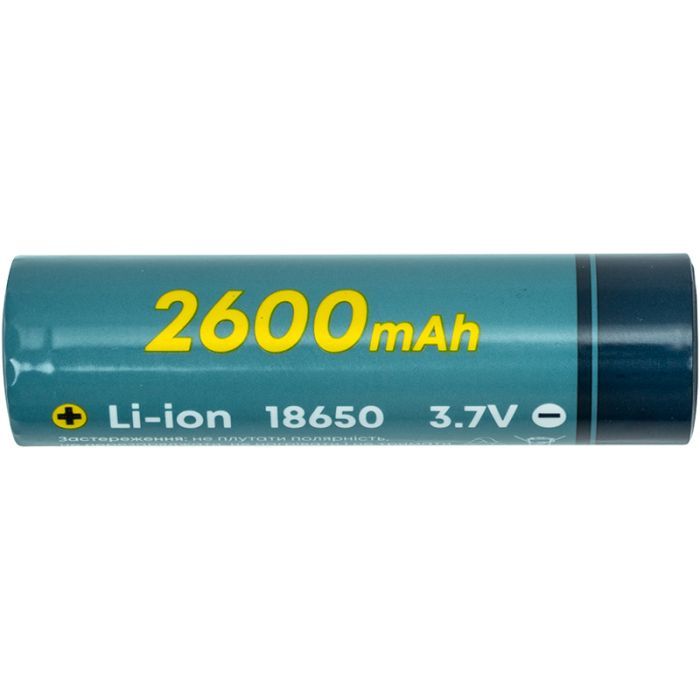 Аккумулятор PowerPlant 18650 2600mAh 3.7V 1C Фото