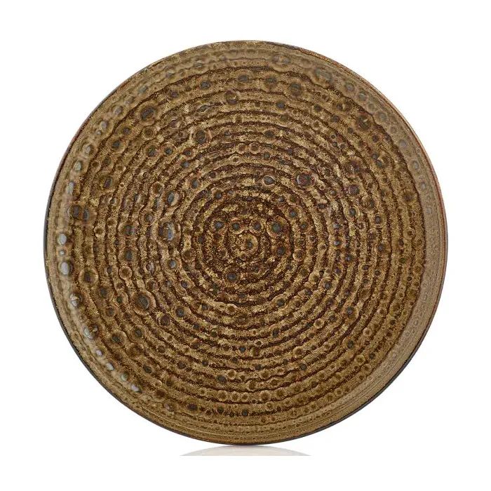 Тарелка By Bone Cowry Yellow 21 см Фото