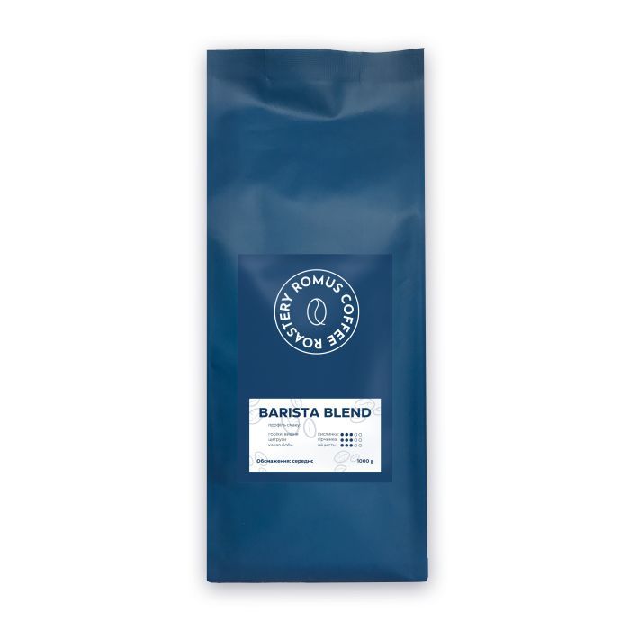 Кофе Romus Barista Blend в зернах 1 кг Фото