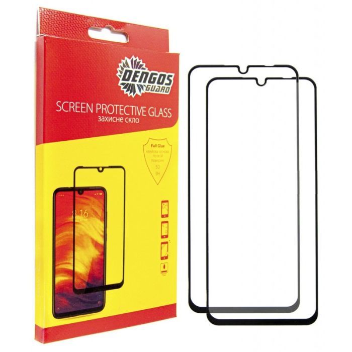 Стекло защитное Dengos Xiaomi Redmi 13C 2шт. Фото