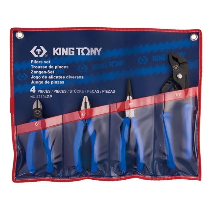 Набор инструментов KING TONY шарнирно-губцовых 4 шт. Фото