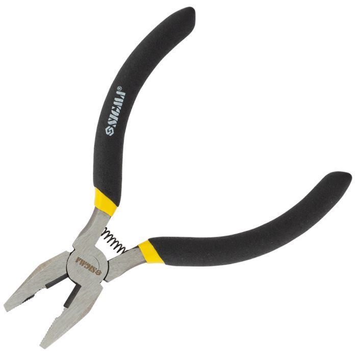 Плоскогубцы Sigma 130мм обрезиненные рукоятки Mini Фото