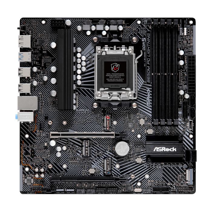 Материнская плата ASRock B650M PG LIGHTNING Фото