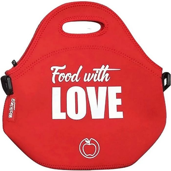 Термосумка Bergner Food with love 30х30х17 см червона Фото