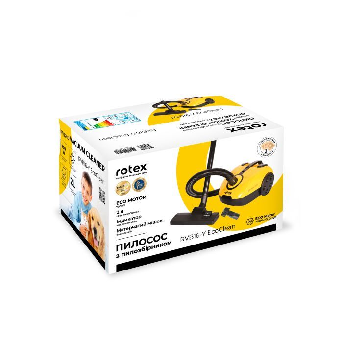 Пылесос Rotex RVB16-Y EcoClean Фото 9