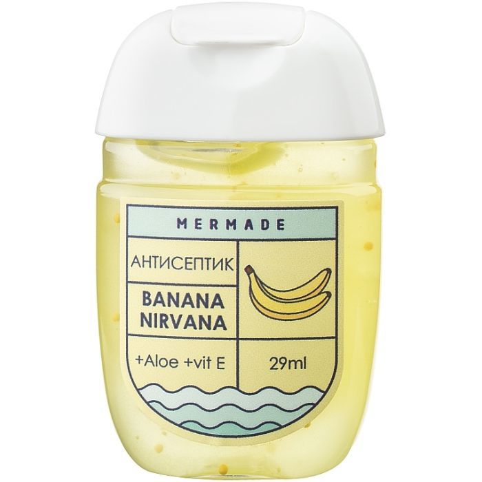 Антисептик для рук Mermade Banana Nirvana 29 мл Фото