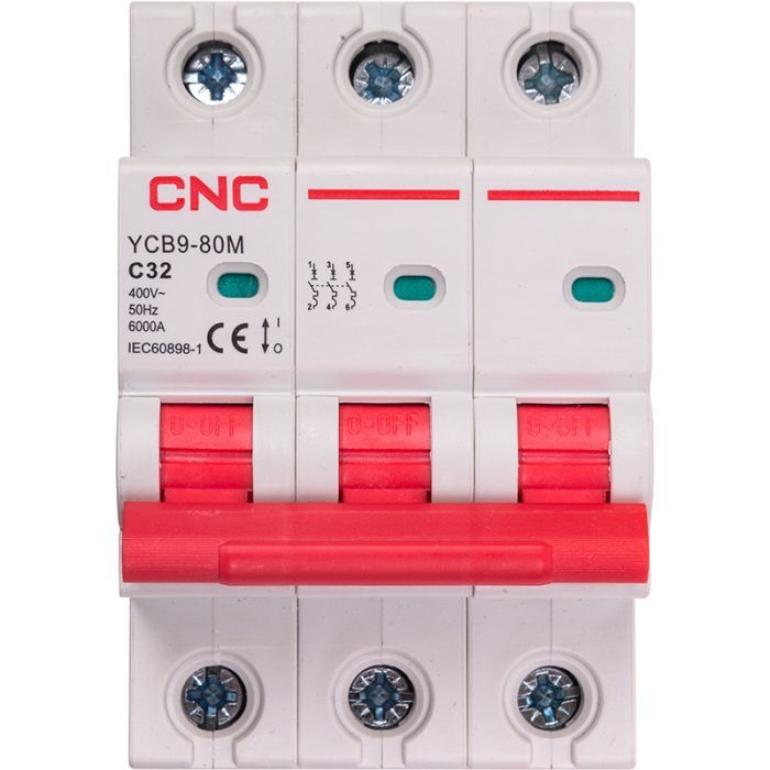 Автоматический выключатель CNC YCB9-80M 3P C32 6ka Фото