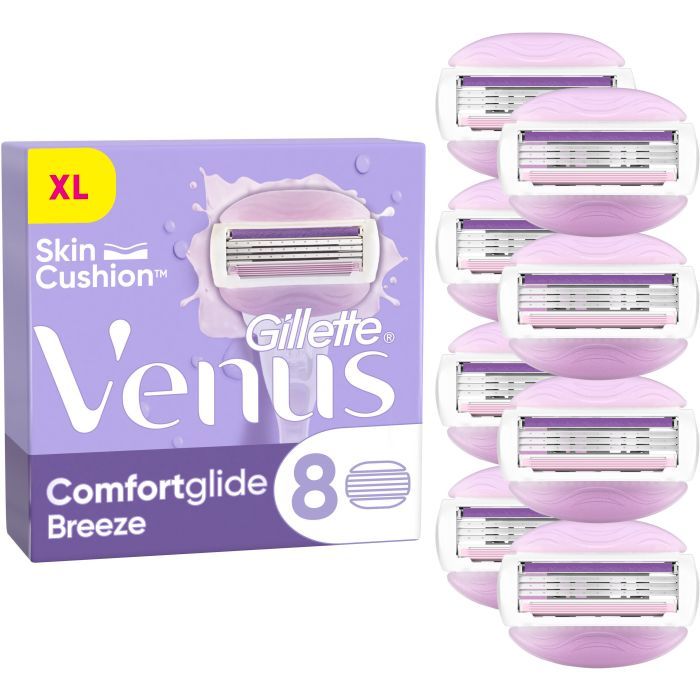 Сменные кассеты Gillette Venus ComfortGlide Breeze 8 шт. Фото