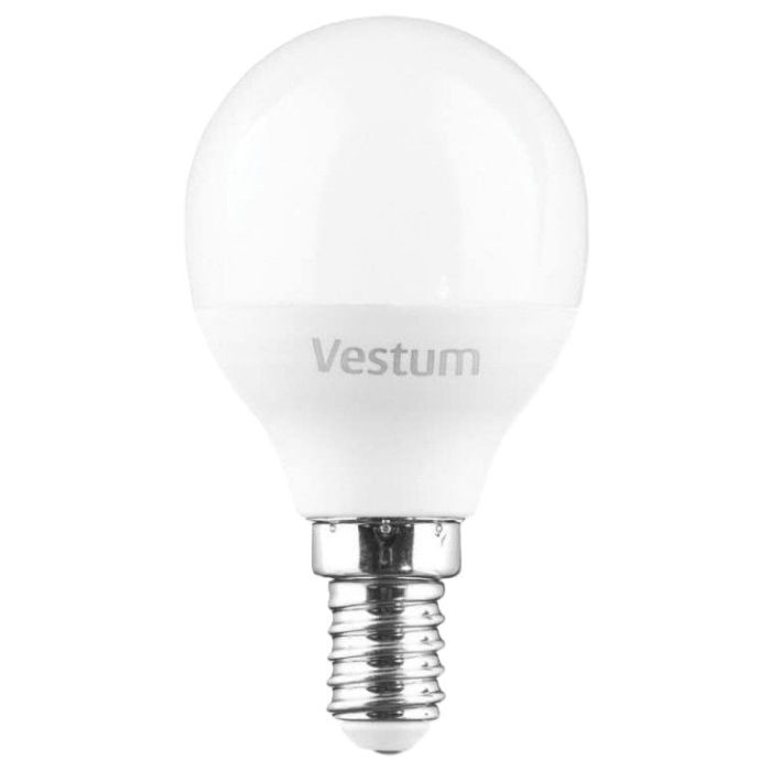 Лампочка Vestum G45 8W 4100K 220V E14 Фото