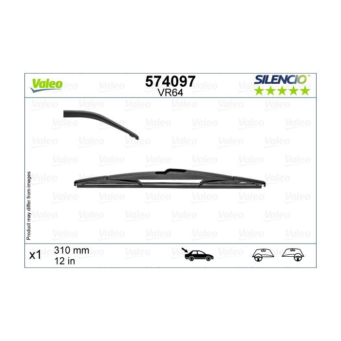 Щетка стеклоочистителя Valeo 574097 Фото