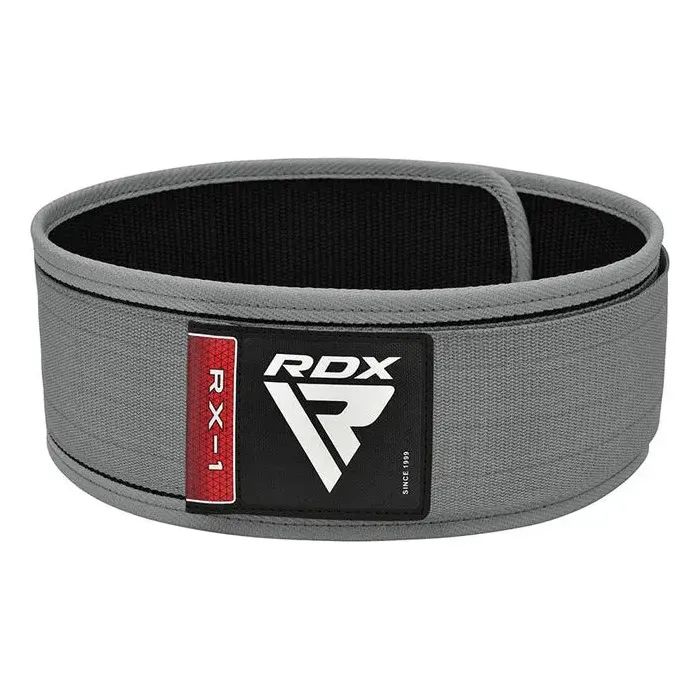 Атлетический пояс RDX RX1 Weight Lifting Belt Grey L Фото