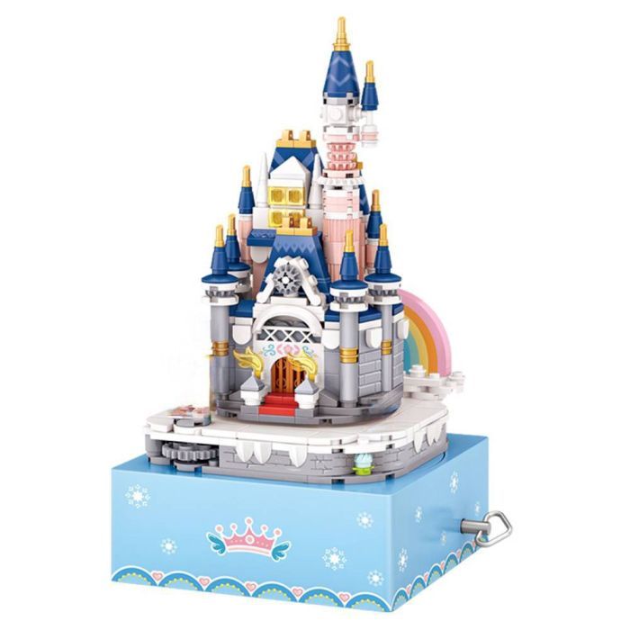 Конструктор LOZ mini Замок (музыкальная шкатулка) без фигурок Фото