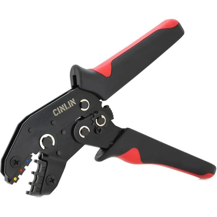 Затискач для клем Voltronic SN-02C 0.25-2.5mm2, Black-red Фото