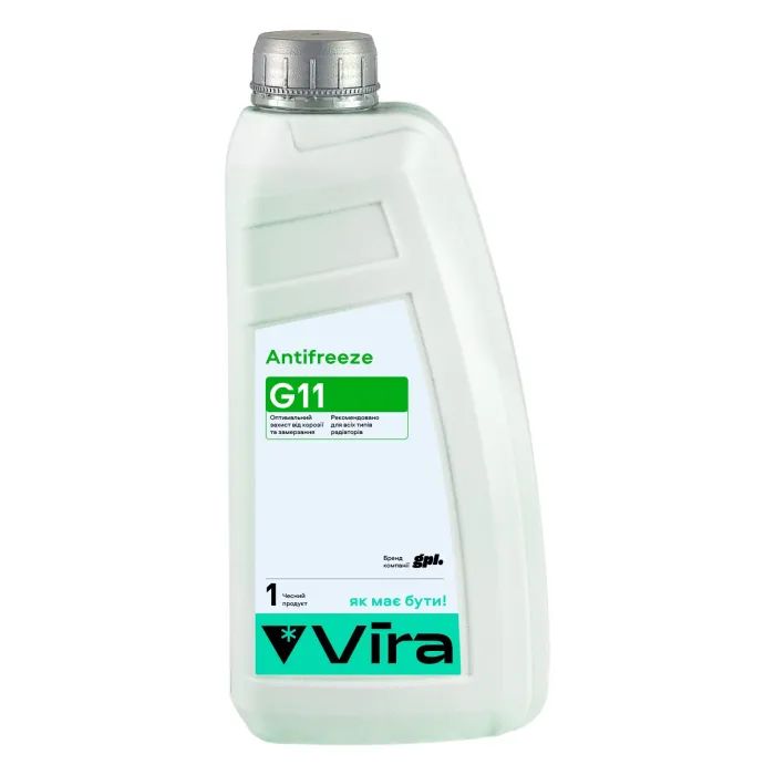Антифриз VIRA -40 °C G11 зелена 1 кг Фото