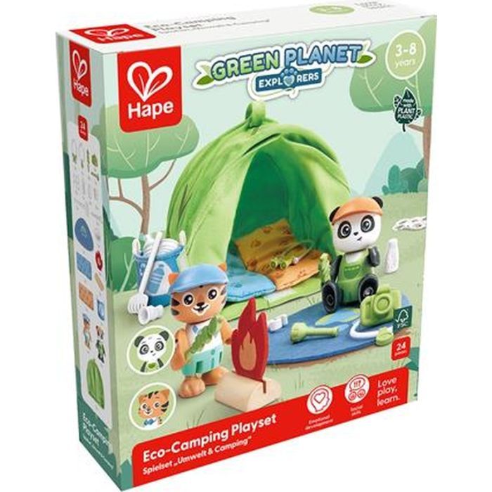 Игровой набор Hape Екокемпінг Фото