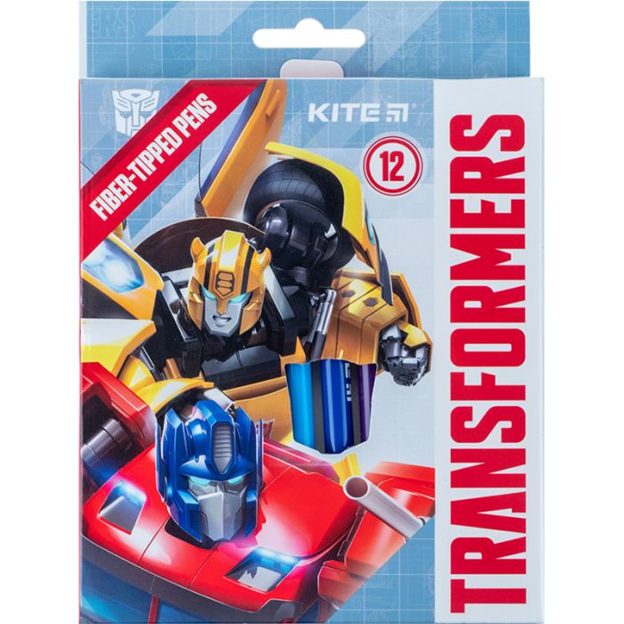 Фломастеры Kite Transformers 12 цветов Фото