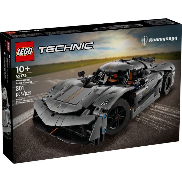 Конструктор LEGO Technic Koenigsegg Jesko Absolut – серый гиперкар Фото