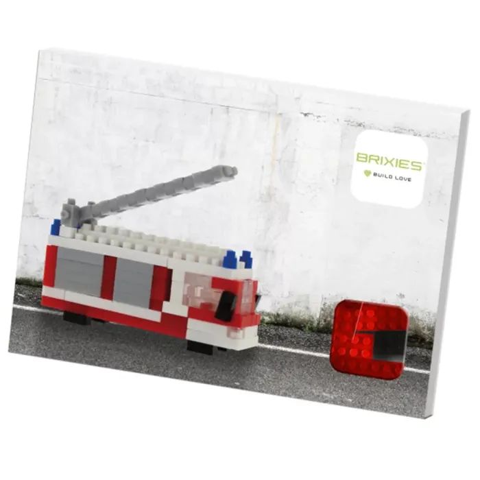 Конструктор BRIXIES Пожарная машина Фото