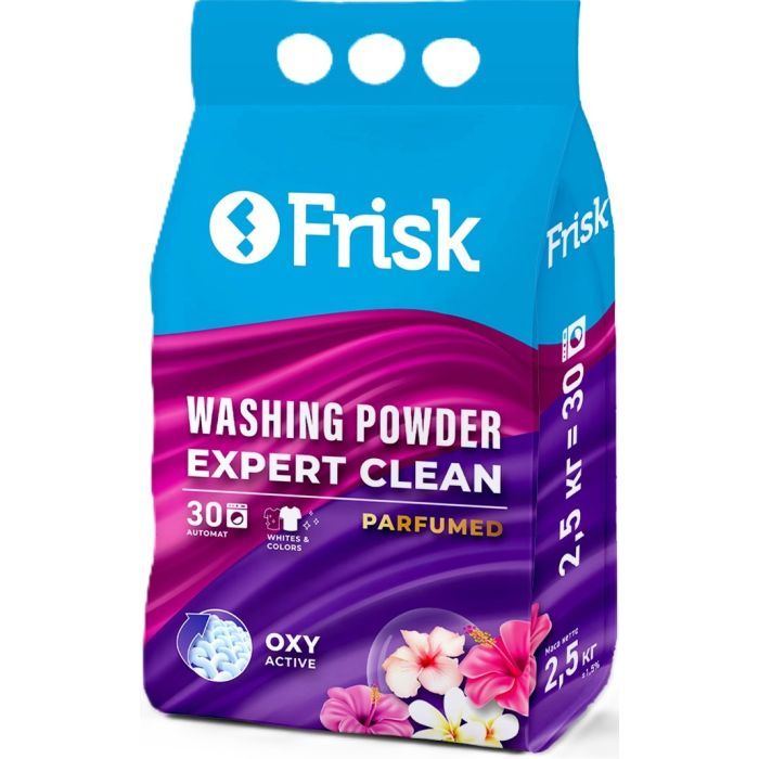 Стиральный порошок Frisk Expert Clean Парфюмированный 2.5 кг Фото