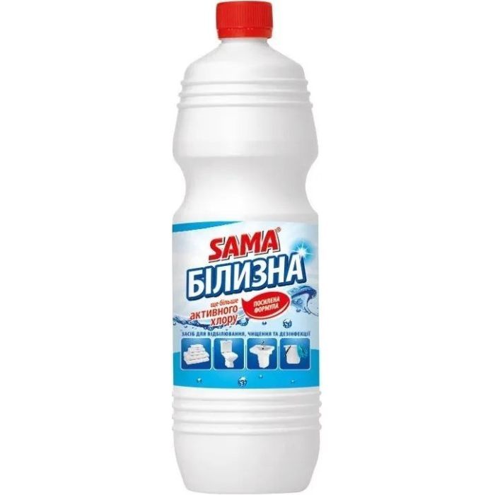 Отбеливатель Sama Белизна 1 л Фото