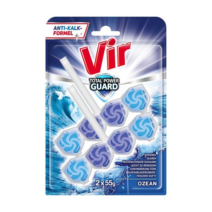 Туалетный блок Vir Total Power Guard Океан 2x55 г Фото