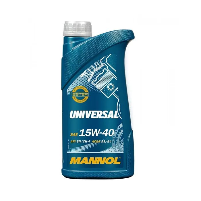Моторное масло Mannol Universal 15W-40 1л Фото