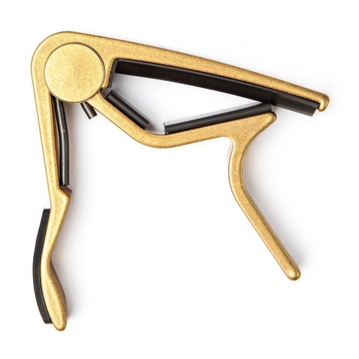 Каподастр Jim Dunlop Trigger Capo Acoustic Curved Gold Фото