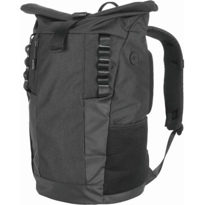 Рюкзак туристический Schwarzwolf Eibert Rolltop чорний Фото