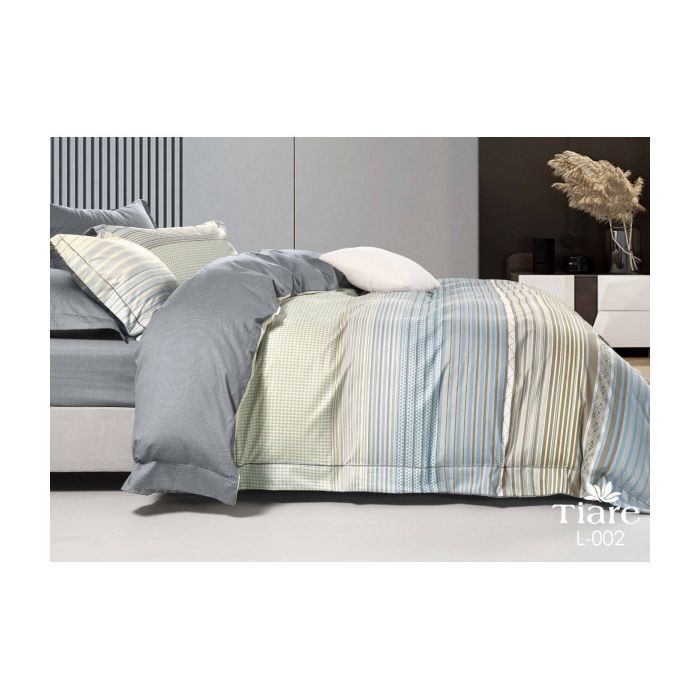 Постельное белье Tiare L002 Сатин Deluxe двуспальный Фото