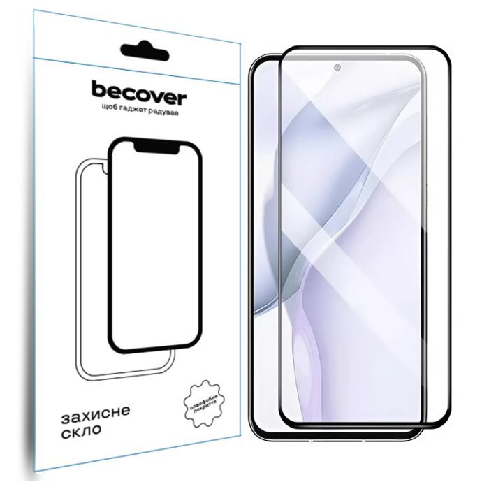 Стекло защитное BeCover Nubia Focus 5G Black Фото