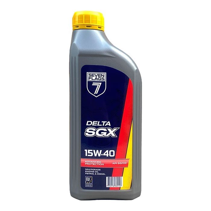 Моторное масло 7FLAGS Delta SGX 15W-40 0,85л Фото