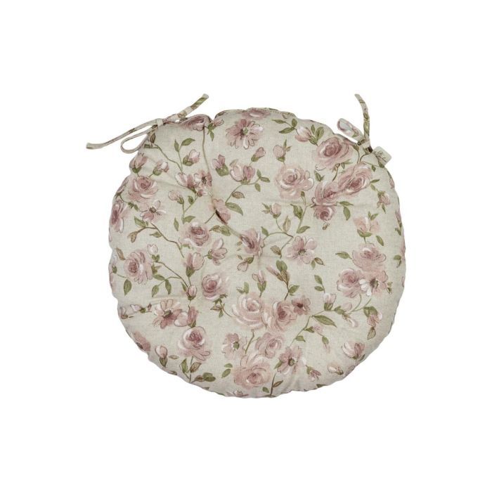 Подушка на стул Прованс Dх40 Тереза цветочки Фото